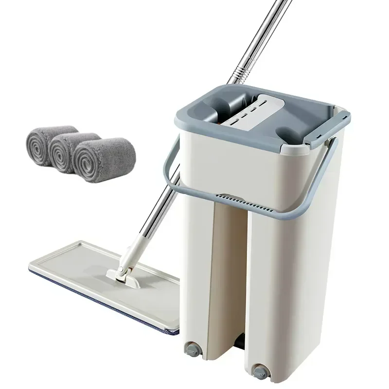 

Squeeze Mops Bucket Wring Cleaning for Wash Floor Up Lightning Offers Practical Home Wiper Kitchen Window Dry Wet I Use Smart