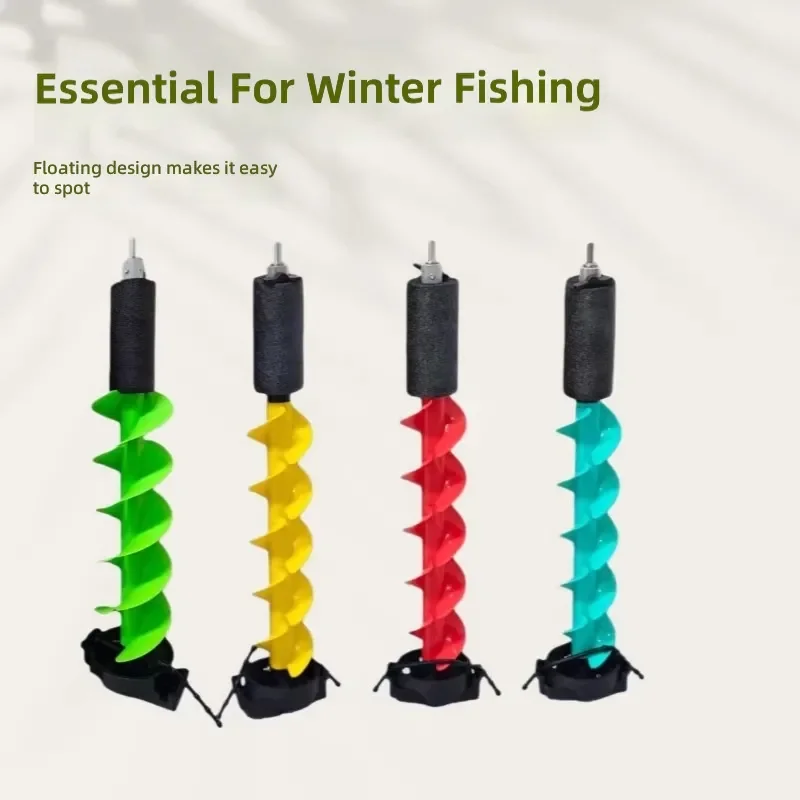 for Electric Ice Drill Winter Fishing  with Positioning Nylon Floating Water Ice Auger Bit