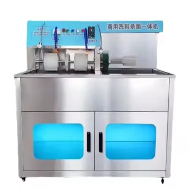 

Comercial Industrial Sneaker Shoes Washing Machine For Shoe Cleaning Sanitizing Sterilizing Shop With Heating Dryer