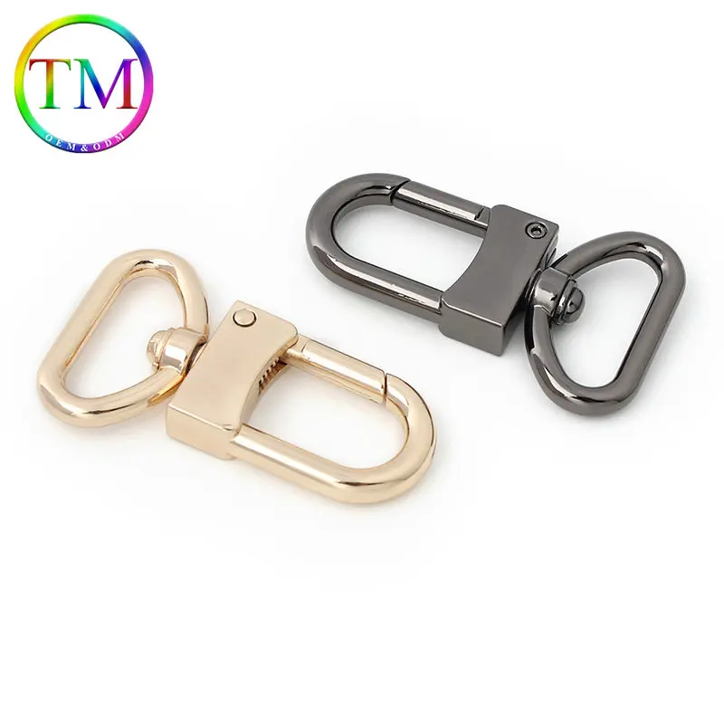 10-50 Stuks 5 Kleuren Metalen Tas Riem Gespen Swive Hond Keten Karabijn Connector Diy Lederen Tas deel Accessoires