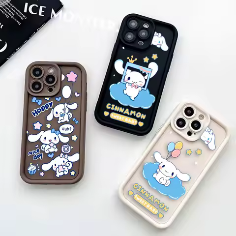 Cartoon Cinnamoroll Kokoniiruyo Phone Case For Samsung A03 A04 A04E A04S A05 A05S A10S A11 A12 A14 A15 A20 A22 F12 5G Case