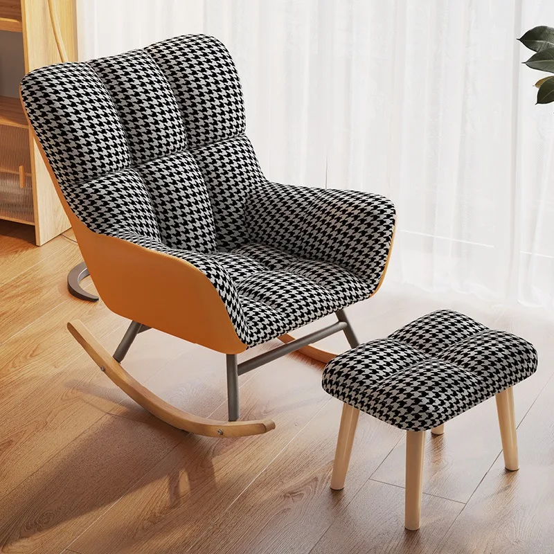 

Living room rocking chair balcony leisure free chair household single lazy reclining chairs can sleep living room sofa chairs