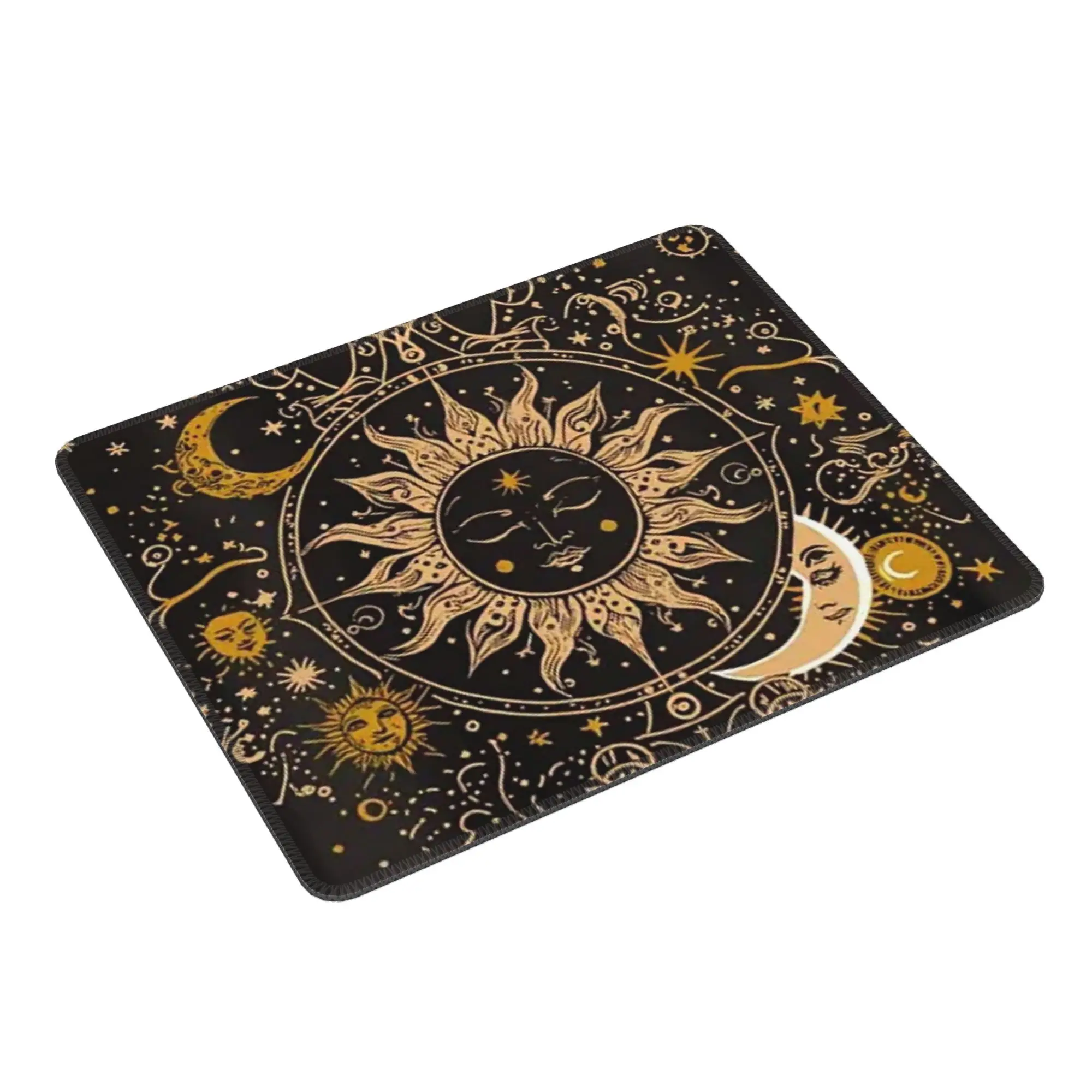 Dreamy Landscape Moon And Sun Mouse Pad Computer Keyboard Mouse Mat Gamer PC Laptop Desk Mat Office Accessories Table Mats