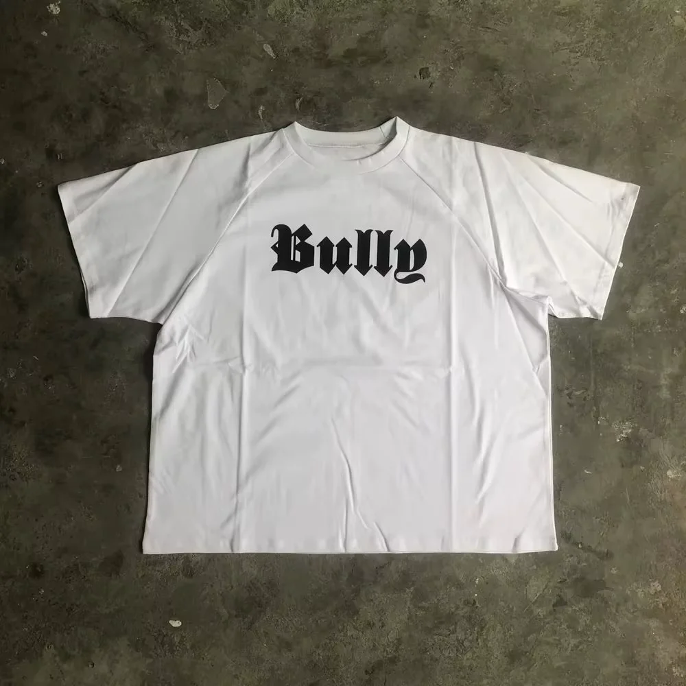 2026 Y2k Hip Pop Frog Drift BULLY KANYE WEST Fashion Best Quality Streetwear Tee Casual Loose T Shirt Oversize