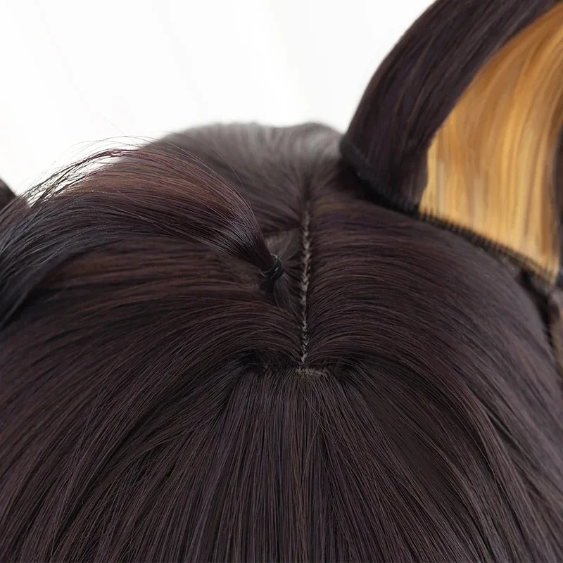 2025 yiyiROLECOS Game Genshin Impact Dehya Wig 85cm Long Gradient Women Cosplay Wigs Heat Resistant Perucas Synthetic Ha