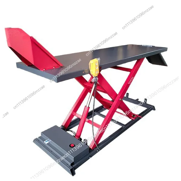 Motorcycle Maintenance Lift Electric Hydraulic Motorcycle Small Scissor Lift Large Displacement Large Weight Lift