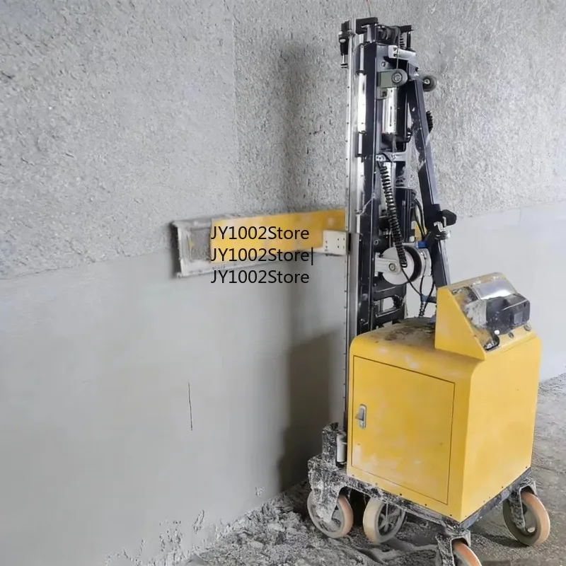 Efficiently Applies Cement Mortar to Wall Surfaces  New Design Electric Automatic Plastering Machine