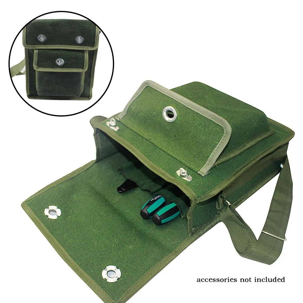 Bolsa de herramientas de tela Oxford para electricista, almacenamiento de herramientas de reparación de Hardware portátil, bolsas gruesas de 26cm X 10cm X 30cm