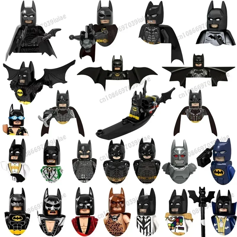 Super Hero Clown Poison Ivy Batman Harley Quinn Catwoman Robin Bricks Cartoon Character building block Birthday Present