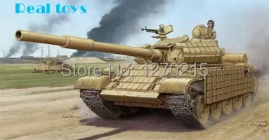 트럼펫 모델 01549 1/35, 플라스틱 모델 키트 재고 있음, T-62 ERA 1972