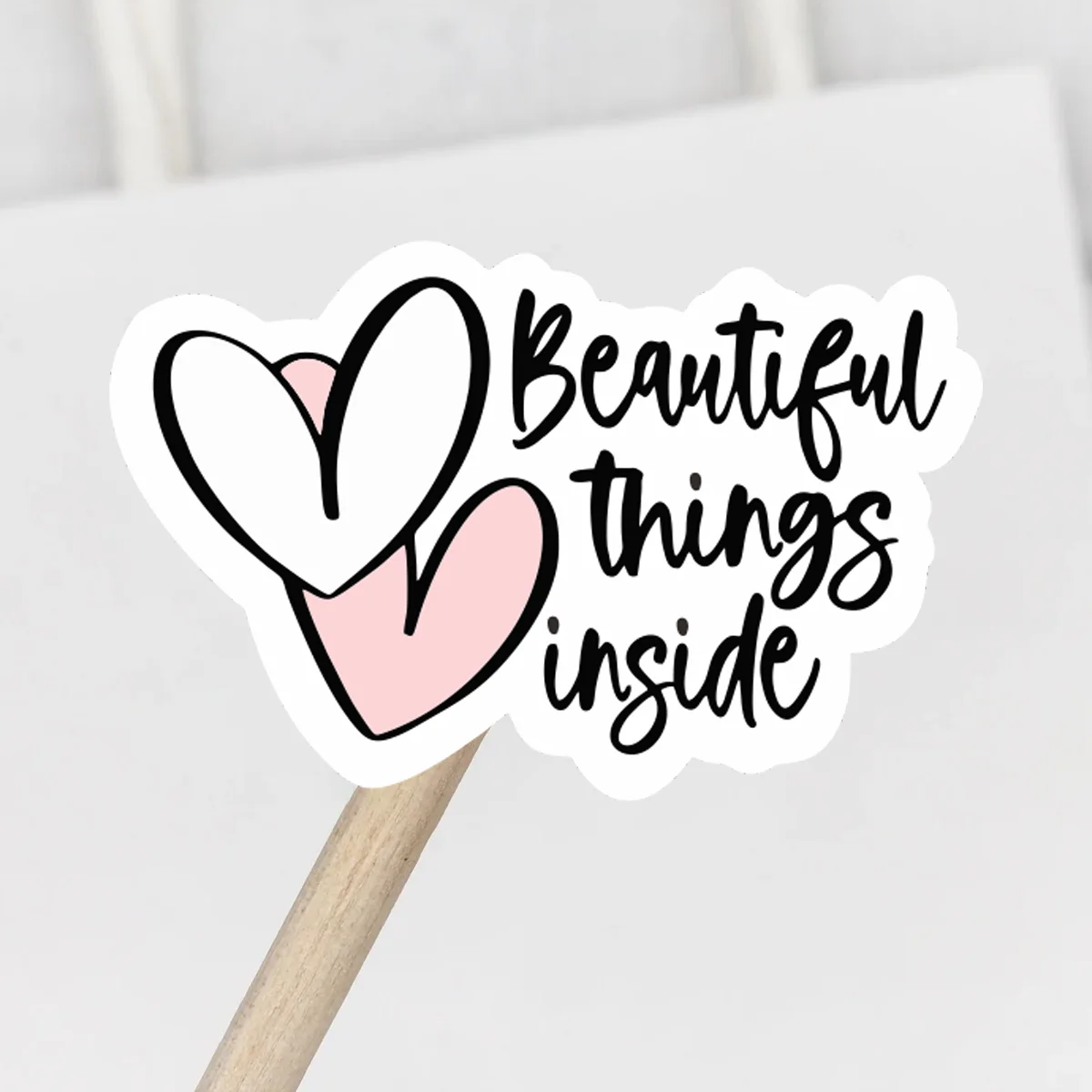 200Pcs/roll Beautiful Things Inside Sticker • Packaging Mail Labels • Small businesses Shipping Supplies /Thanks for your order