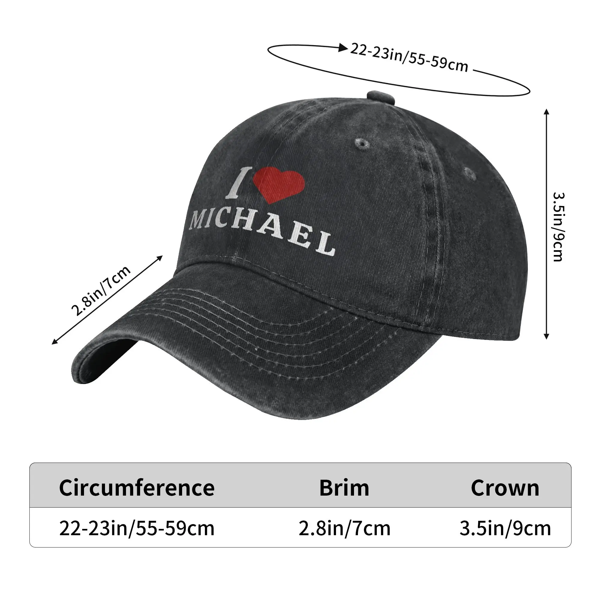King of Pop Michaeles Jacksones MJ Print Cap For Unisex Cotton  Trucker Hat Lerisure Wear Baseball Cap Adjustable