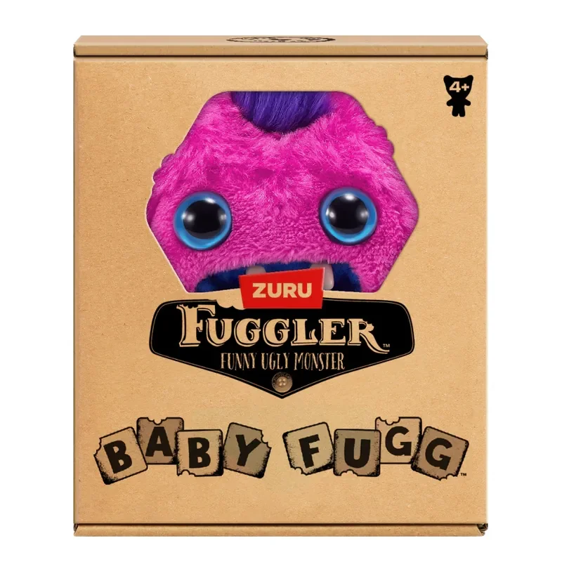 Original Fuggler Ugly Teeth Monsters Plush Toys Fugglers Baby Fuggs Cartoon Wide Eyed Weirdo Rabbit Peluche Kawaii Dolls 8-9CM