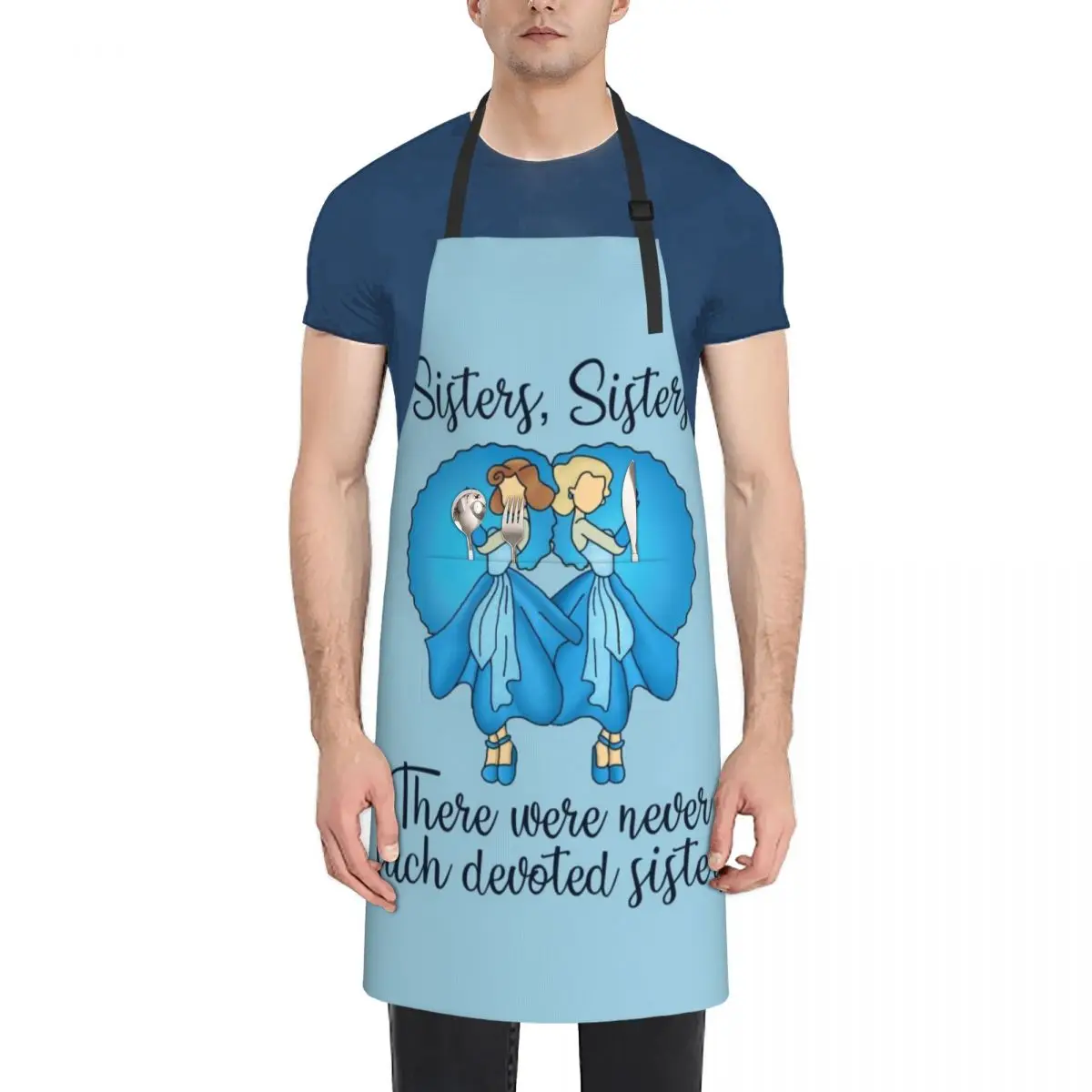 

Sisters, Sisters Apron kitchen utensil man chef uniform Women's Dress Apron