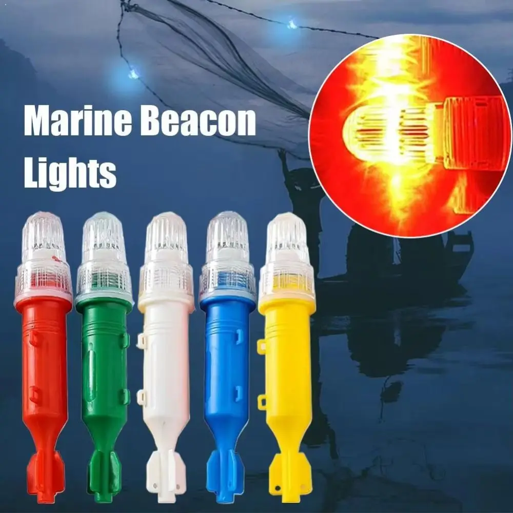

Floating Fishing Net Signal Light Waterproof Monochrome Flashing Buoy Signal Light Warning Floating Lights Fish Finder