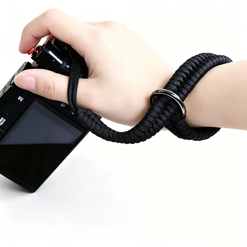Hand Strap for Canon Nikon Sony Fuji Leica Olympus DSLR Camera Accessories Camera Wrist Strap Paracord Braided Wristband