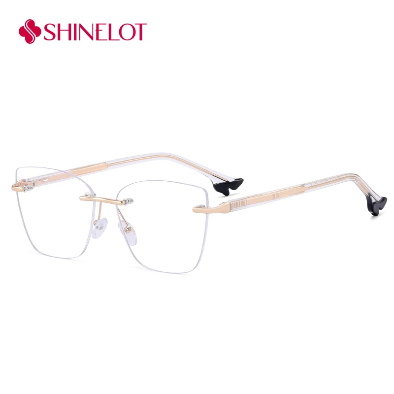 

82211 Cat Eye Modern Lady Creative Eyeglasses Legs Frame Female Spectacles Glasses Youth Style College Girls Birthday Eyewear