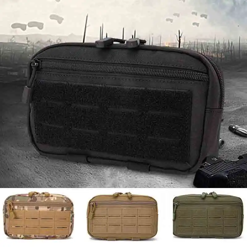 

Tactical Waist Bag Molle Quick Release First Aid Kit Medical Camping Hunting Accessories Pack Outdoor Survival