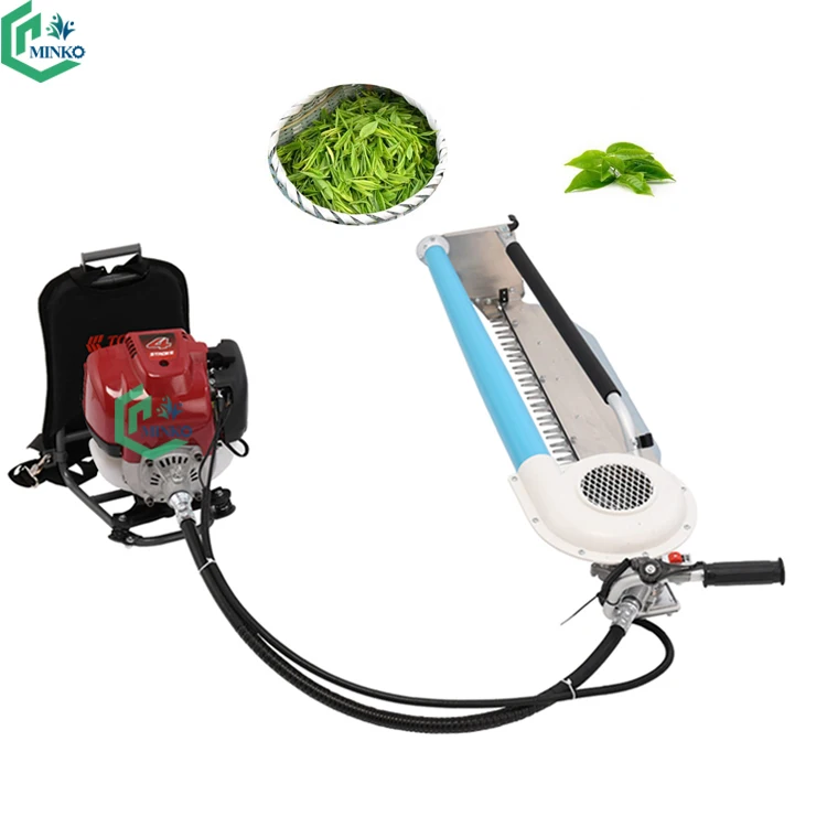 

two man tea plucker picker portable tea leaf plucking harvester machine