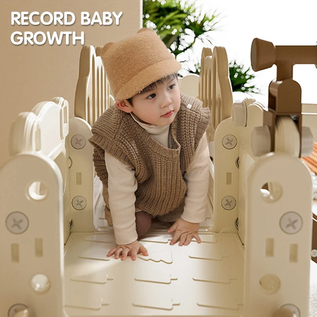 Bébé pour enfants en plastique enfants intérieur et toboggan équipement de terrain de jeu balançoire et toboggan en plastique pour enfants jouets coulissants