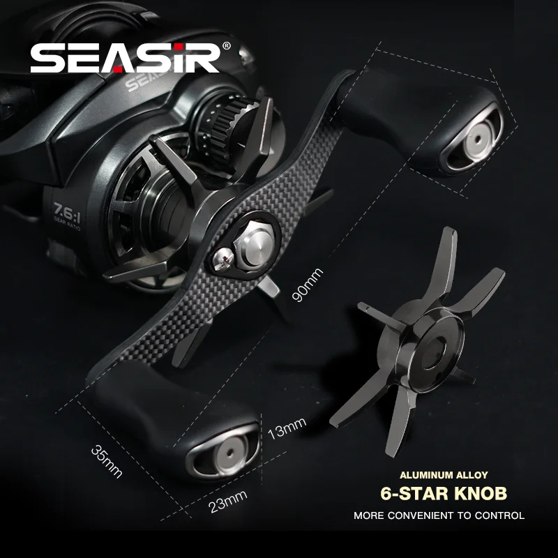 Seasir P-Series Cast Pro 145g BFS Baitcasting Fishing Reel