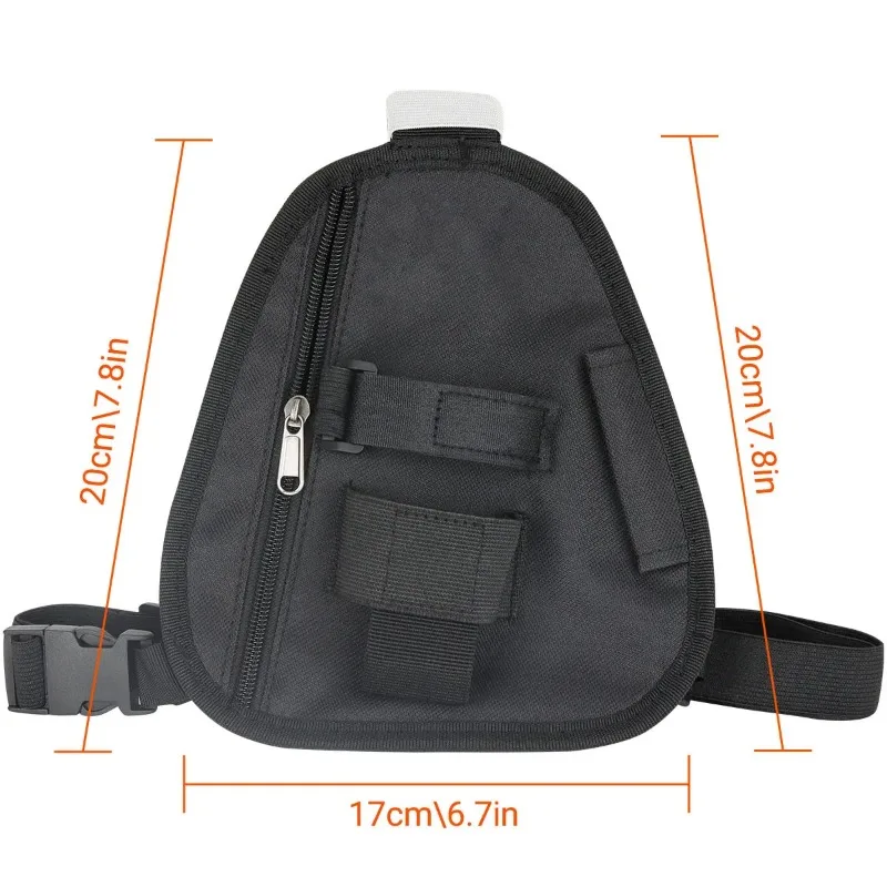 Walkie Talkie Uprząż na klatkę piersiową na ramię Radio Holster Pack Regulowana kabura do Baofeng UV-5R UV-21 PRO Quansheng UV-K5 K6