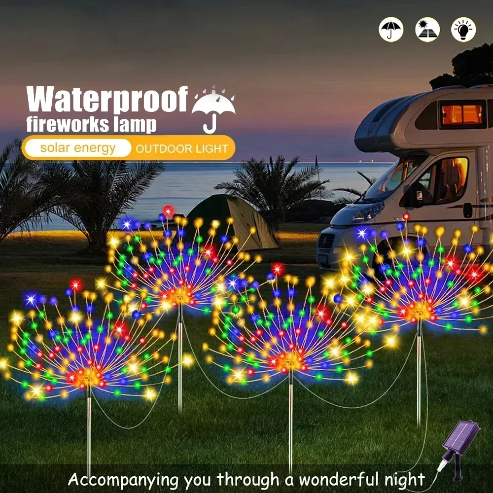 1PC Solar Led Firew… - image