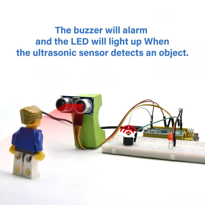 Advanced Sensor Starter Kit Ultimate DIY Bundle for MicroPython & Arduino IDE Programming Compatible with Raspberry Pi Pico