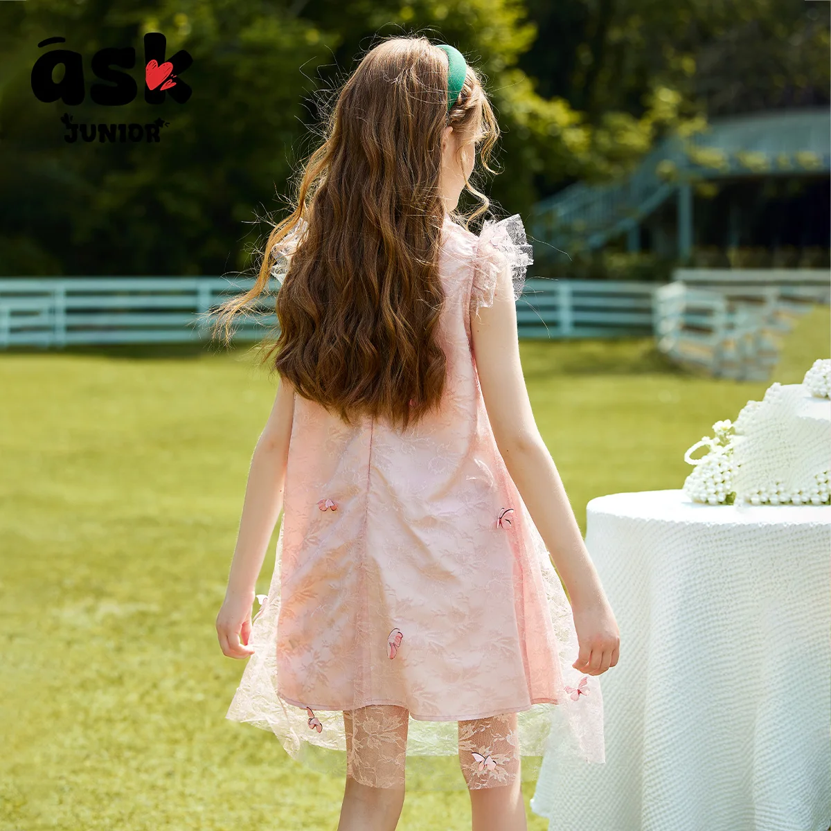 اسأل الفتيات الصغار ستة الصيف فستان الأطفال رقيقة الرجعية شيونغسام تنورة فستان الأميرة #4