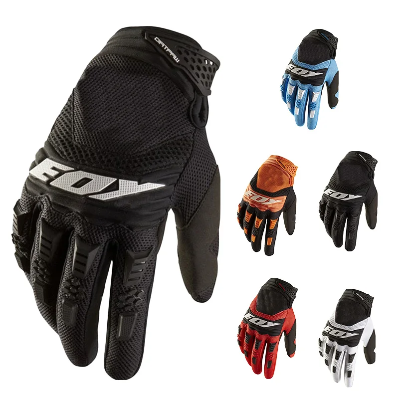 Cycling Gloves Full Season Adult Top Race Motocross Motorcycle Mens Women Breathable ATV MX UTV BMX DH Off-road