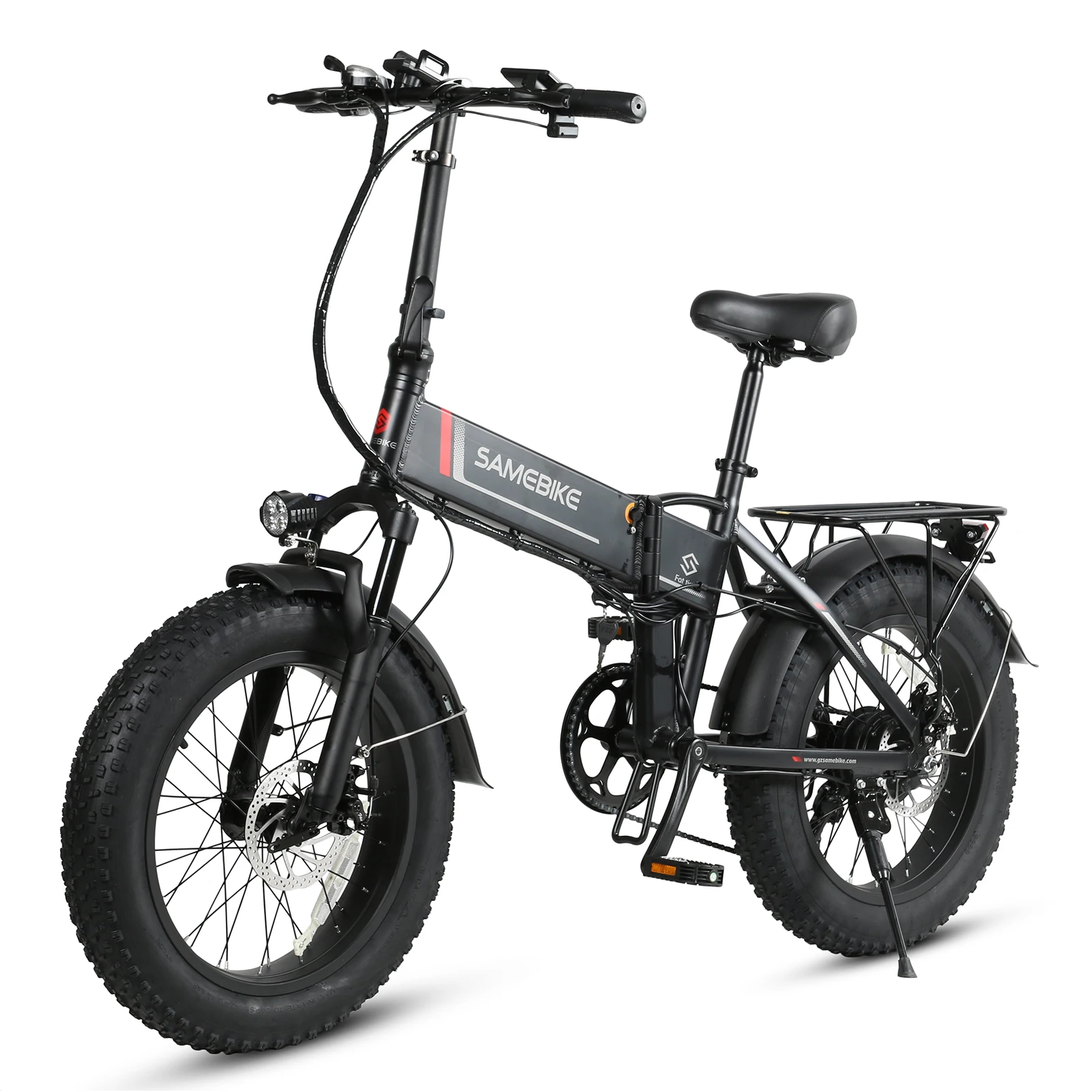 

EU US Stock 20 Inch E Bike 500W 48V10AH Lithium Battery Portable Adult Electric Mountain Bike 4.0 Fat Tire Folding Electric Bike