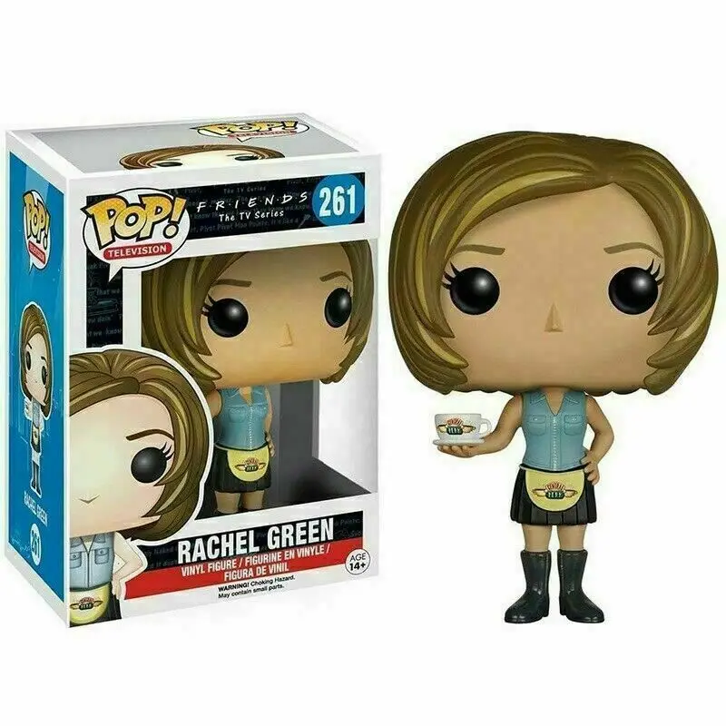 Funko Pop Friends Rachel Rachel Rachel Action Figurine Rachel Chandler Anime Figure Statue Big Head Doll Ornaments Toys Gifts