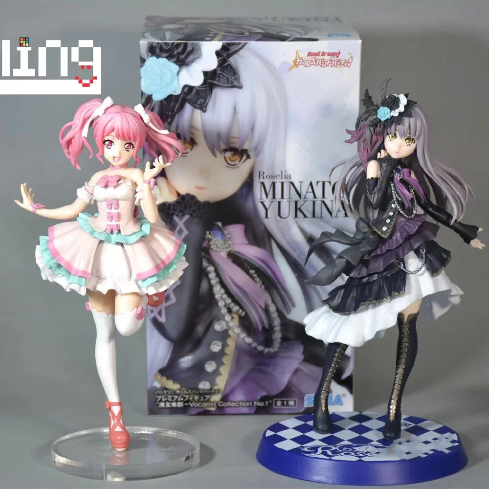 W magazynie oryginalna SEGA Maruyama Aya 16CM Anime figurka BanG Dream pcv kolekcjonerska zapakowane lalki zabawki na prezent