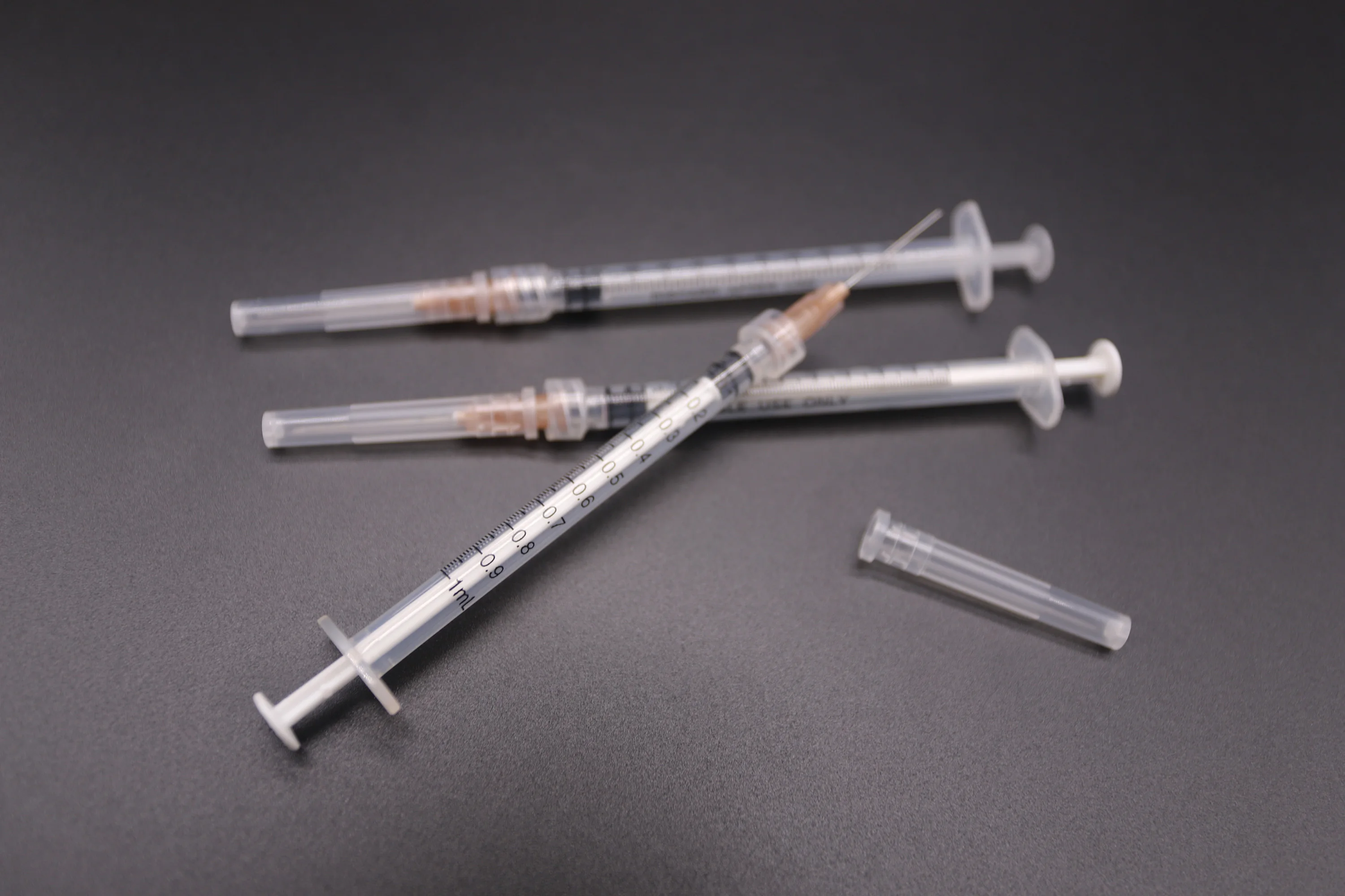 1ml/3ml/5ml/10ml Disposable Plastic Sterile Syringes, for Scientific Labs, Industrial Adhesives, Individually Package