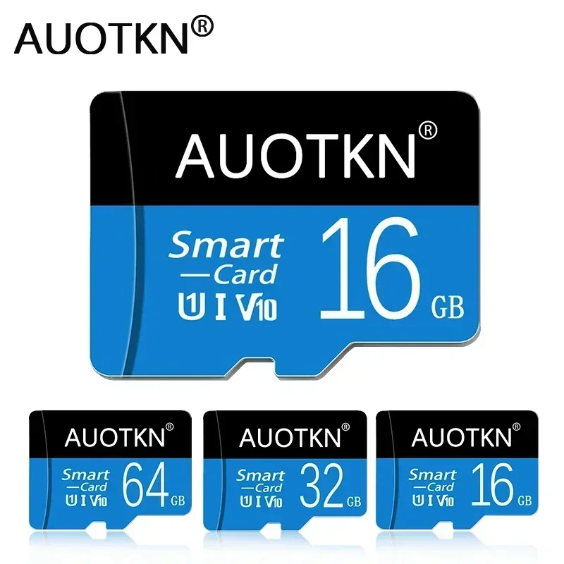 Высокоскоростная карта памяти 10 класса 128 Гб 64 ГБ 32 ГБ 16 ГБ 8 ГБ Micro TF SD карта V10 256 ГБ 512 ГБ мини SD карты для камеры телефона