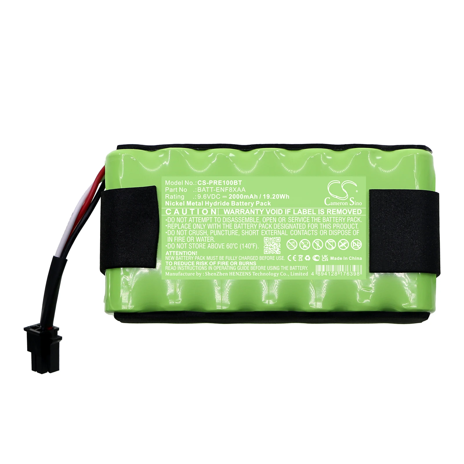 Cameron Sino 2000mAh Battery For Stryker irrigation pump AHTO irrigation AHTO 250-070-602 B11533