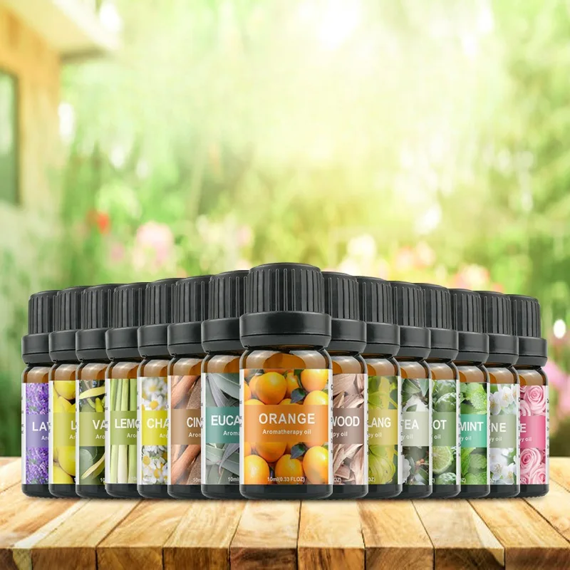 

15 Flavors Essential Oils for Aroma Diffuser Air Humidifier Home Water-soluble 10ml Air Freshener Scents Fragrance Oil Perfume