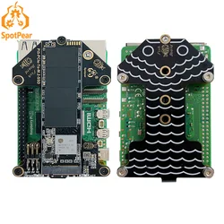 Raspberry Pi 5 PCIe to M.2 NVMe SSD Adapter Board HAT One-Body Pi5-PCIe-Fish-Board-A For Pi5