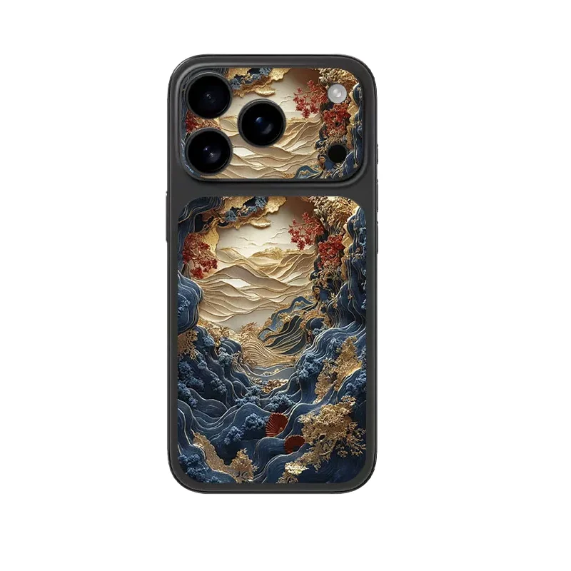 For iPhone 18/17 Pro Max /17 Pro /17 Air Battery with Camera Decal Skin Wrap 3D Colorful Rear Protective Sticker Film