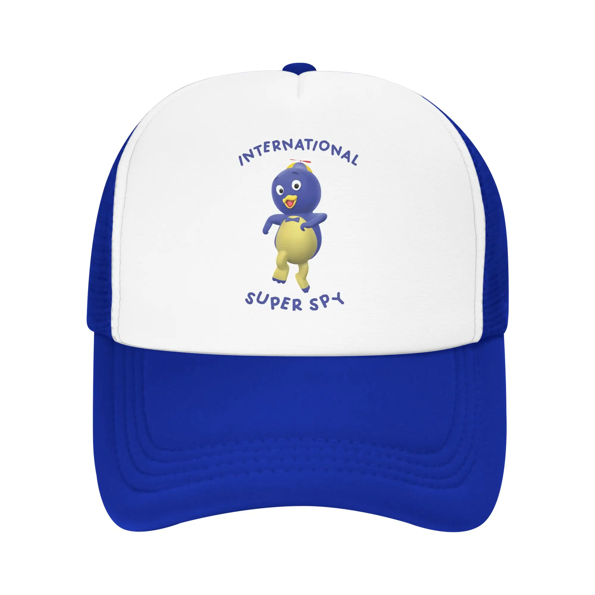 Pablo Backyardigans Trucker Hat For Men Women Summer Breathable Mesh Side Caps Hats Adjustable Fit For Casual Headwear