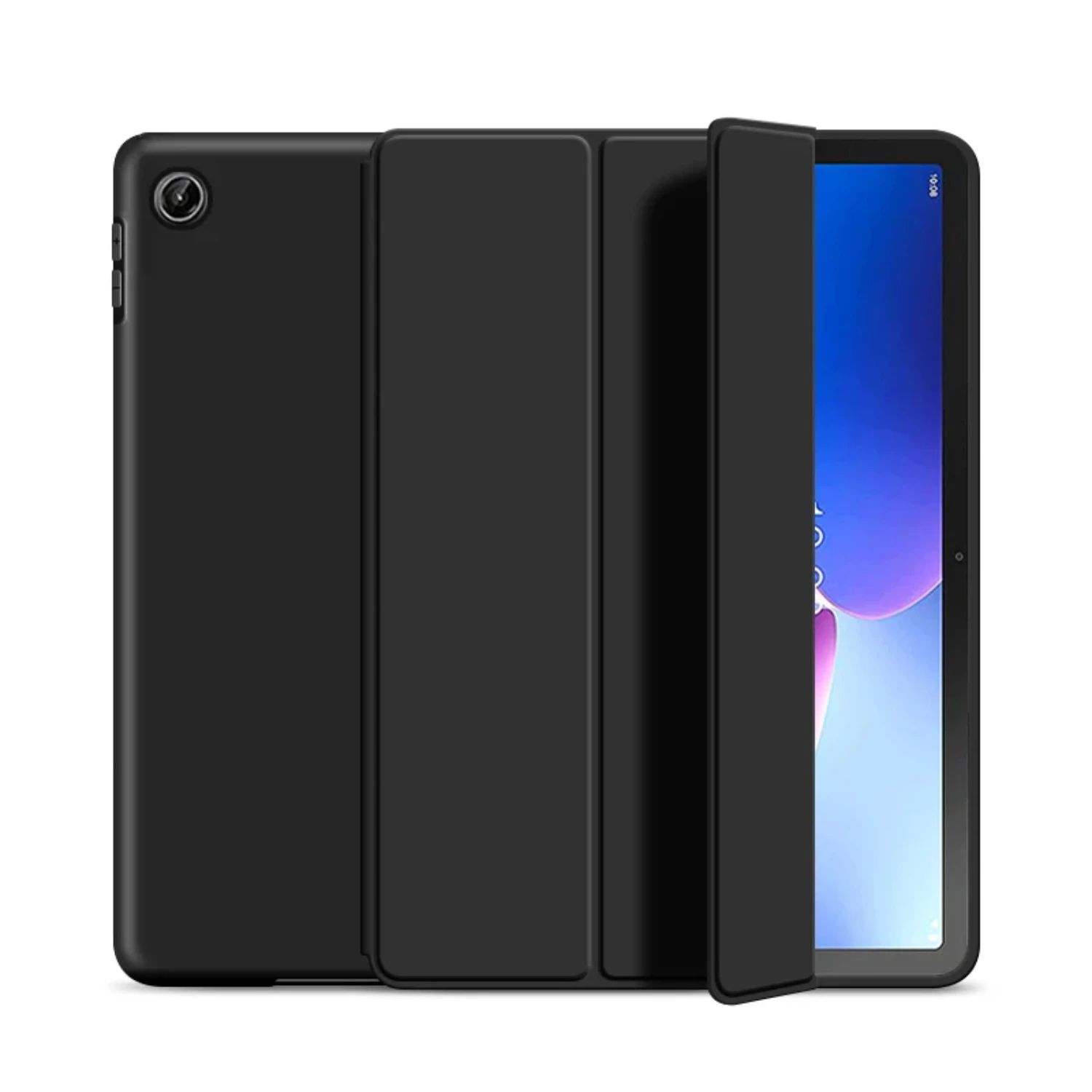 Flip Leather Case   Tab M10 Plus 3rd Gen 10.6 TB-125FU TB128FU 2022 Smart Cover   TPU Soft Silicone Case