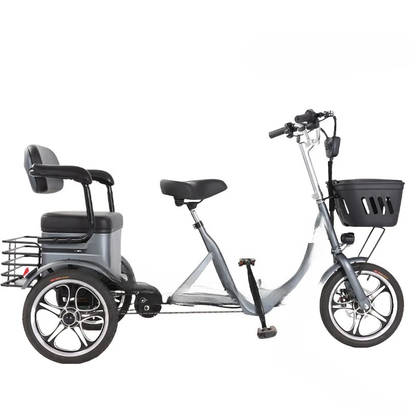 

Electric tricycle for the elderly small household pick up and drop off children