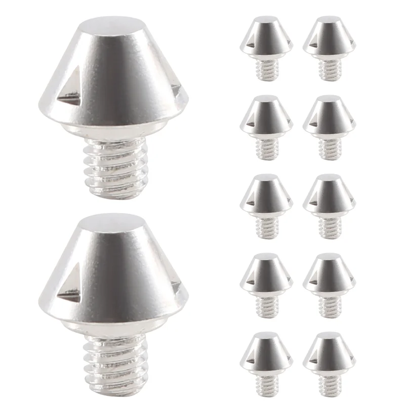 AEF5-12 PCS Sapato de Futebol SG Picos de Substituição M6 Picos de Sapato de Futebol para Sapato de Futebol
