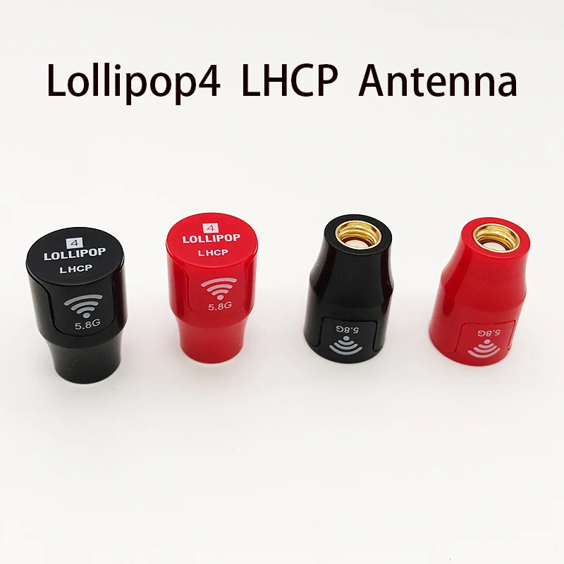 Super Mini Stubby Lollipop4  5.8G 2.5dBi High Gain LHCP Antenna SMA RP-SMA for Caddx VISTA Digital HD DJI Air Unit FPV System