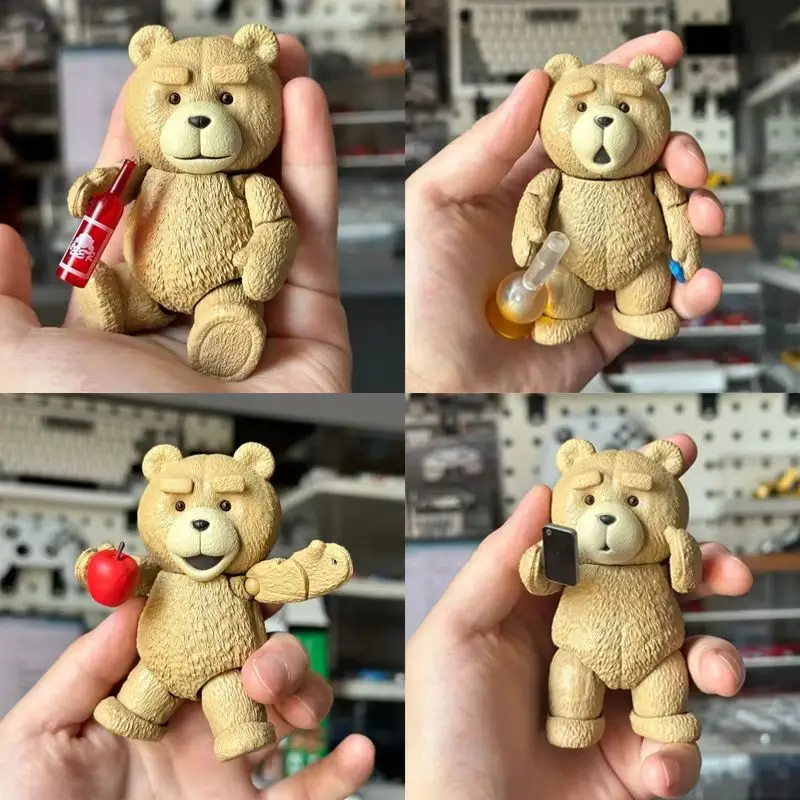 Ted 2 Teddy Bear Yamaguchi Movie KO Articulated Action Figures Model Kit Joint Movable Model Collectible Ornament Doll Toys Gift