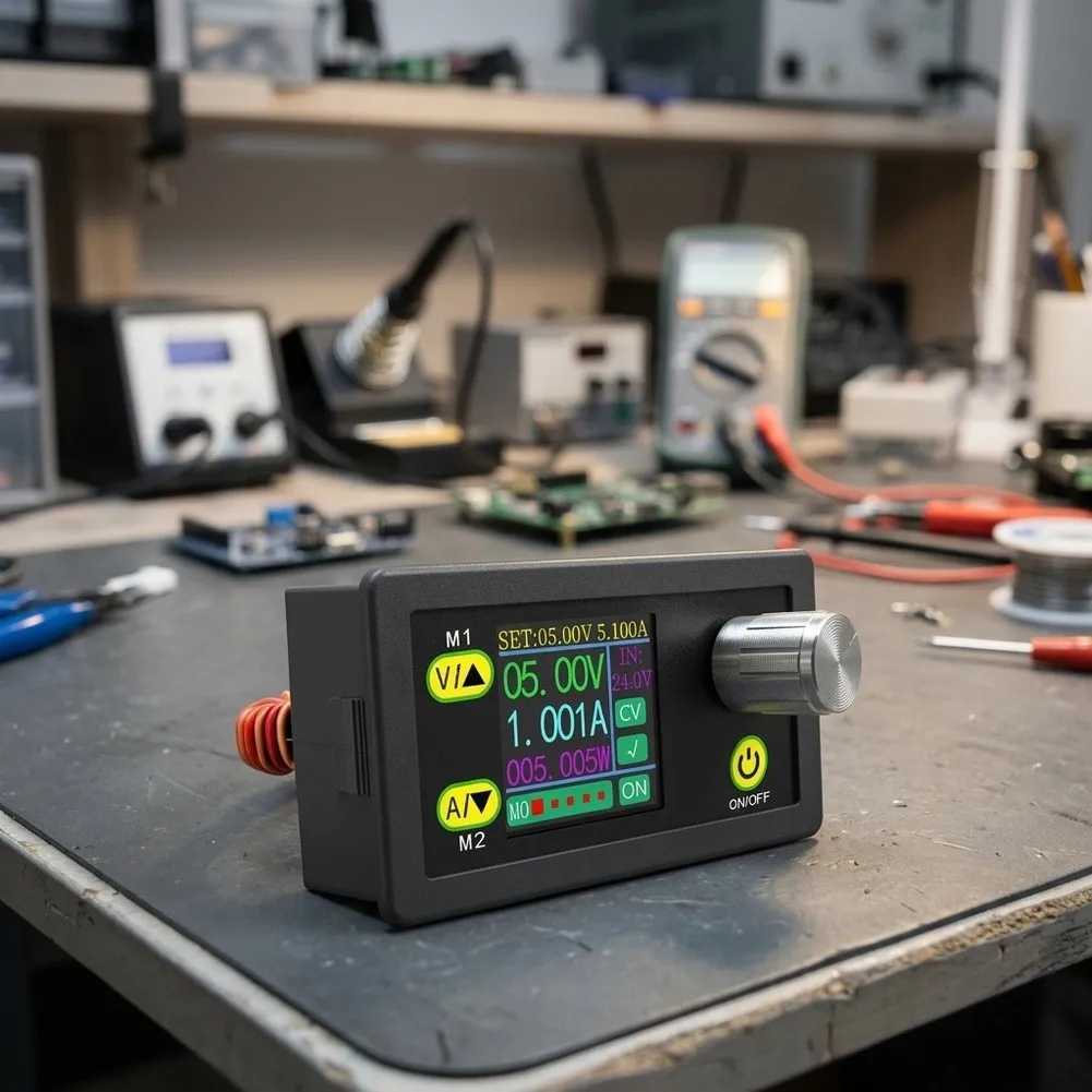 Digitally Controlled Adjustable DC Power Supply 0.6-36V 5A Output for Electronic Design Validation and Testing
