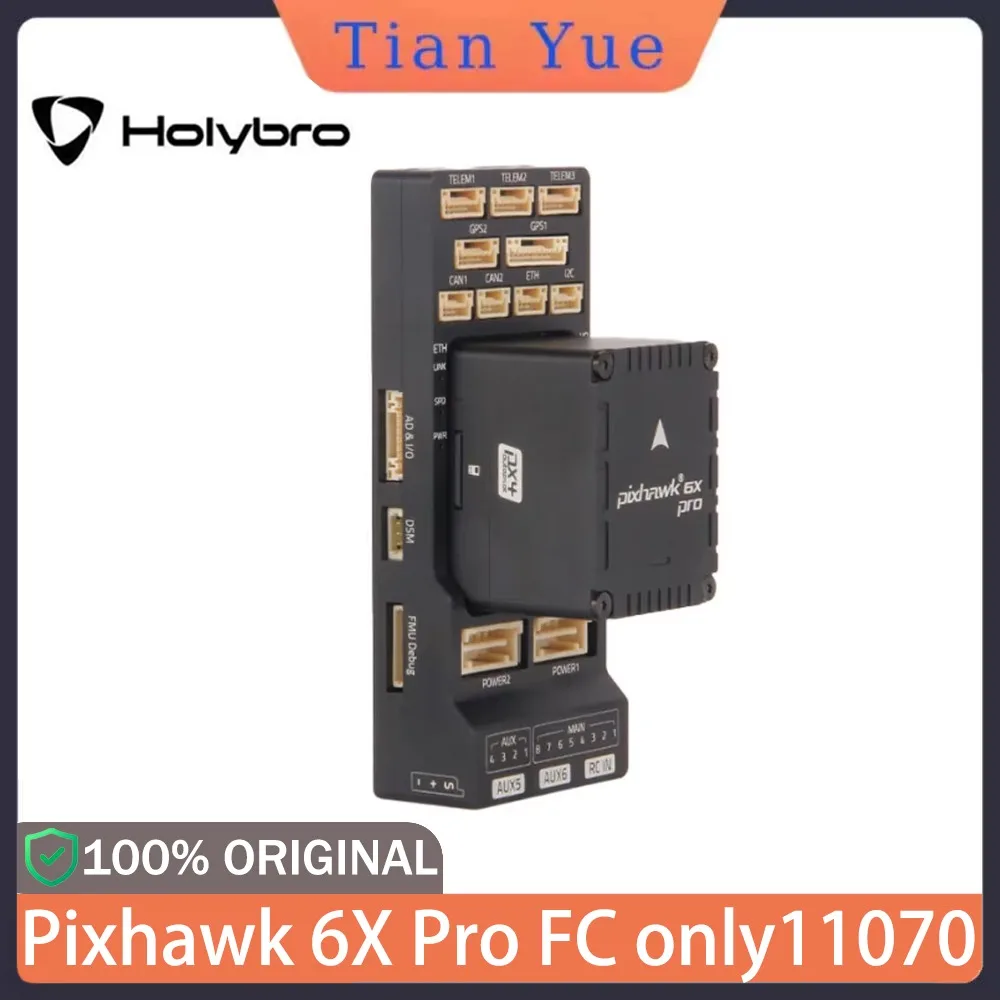 

Holybro Pixhawk 6X Pro H753 FC with Standard PM02D Base Stable Autopilot Control Industrial Commercial Drone Developer Special