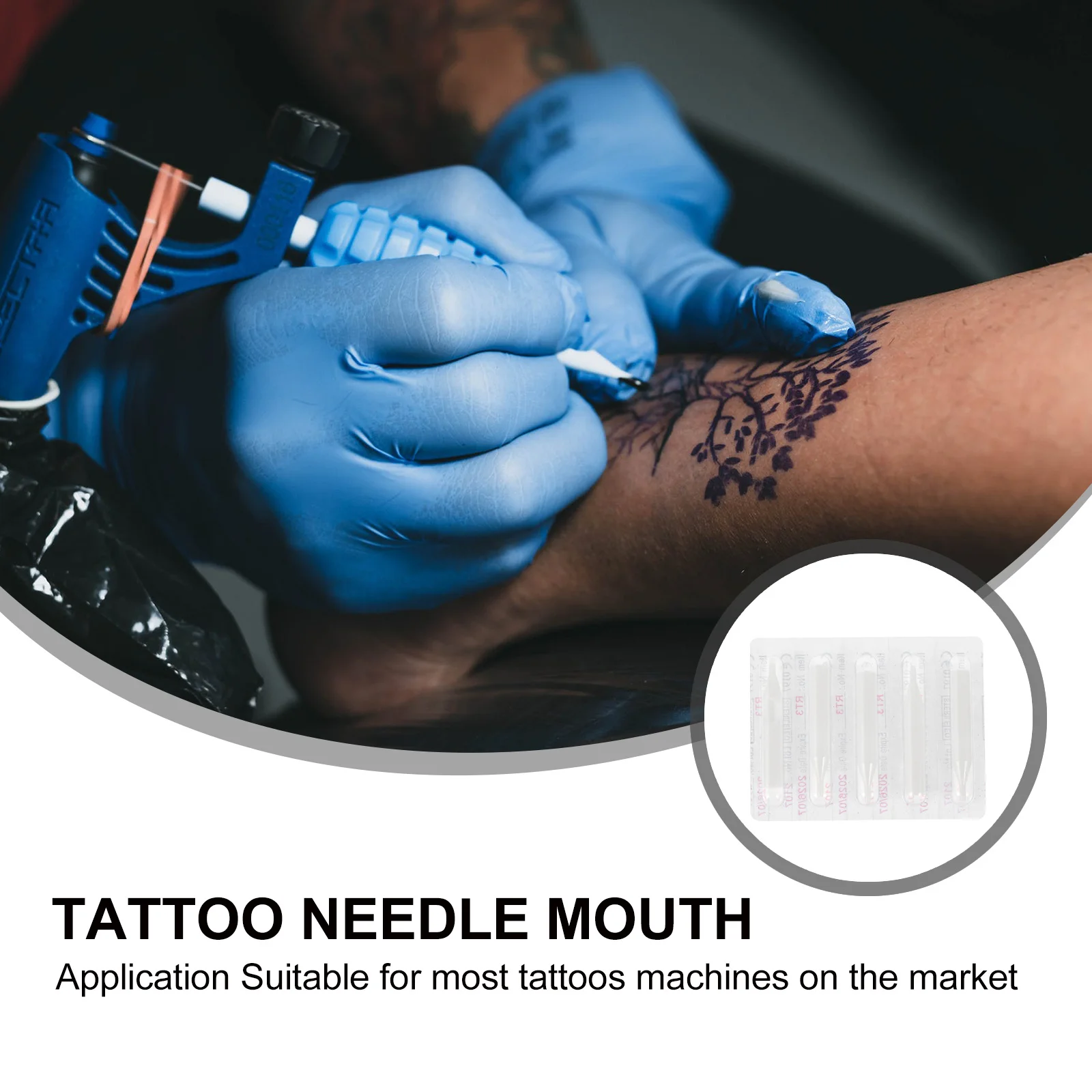 

1 Box Of Premium Disposable Tattoos Needle Nozzles Durable Safe Professional Accessories For Most Tattoo Machines Needles
