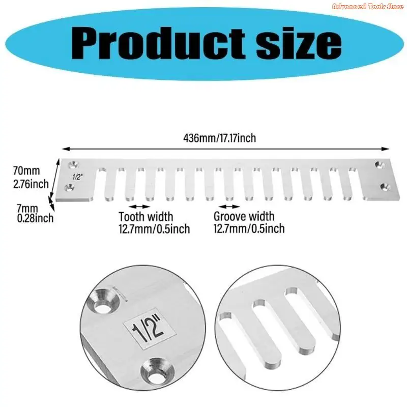 Templat Template Router Dovetail Template Template Woodworking Carpenter W91B