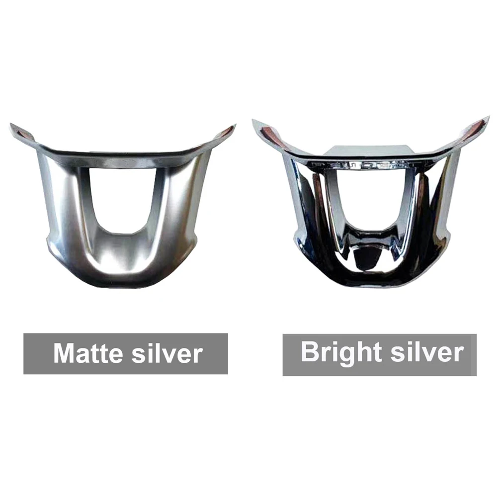 Car Steering Wheel Decoration Panel Cover Trim Sticker Fit for Peugeot 2008 208 2014 - 2018 Chrome Auto Styling